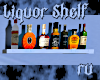 #RU Blue Liquor Shelf