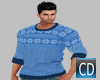 CD Winter Sweater blue