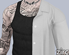 oversize tank + tattoo