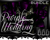 ~V~ Purple Wedding