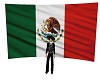 Bandera Mexico Hombre