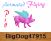 [BD] Animated Flying Pig