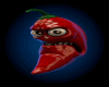 Red hot pepper cutout F