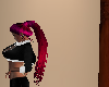 RED PURPLE LONG PONY