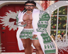CHRISTMAS ROBE -SHORTS