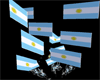 Argentina Flag Poofer
