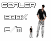 Avatar Scaler 900% F/M