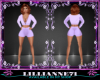 Lilac Shorts Lounger
