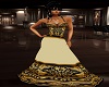 AAM-Golden Design Dress