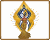 MAU/ DAZZLE GOLD GOWN