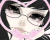 broken glasses ... black