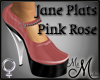 MM~ Jane Plats Pink Rose