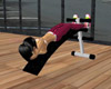 animated sit up bench