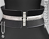 -V- Large Silver Belt