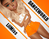LilMiss Orange Shorts