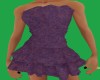 frill purple dress
