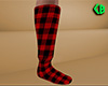 Red Socks Plaid Tall (M)