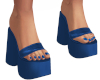 Zoey Blue Heels