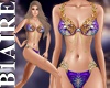 B1l Gold Purple Bikini