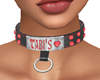 Tabi's heart collar
