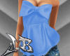 JB Baby Blue Bow Top