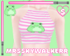 Toadly Cute Frog Crop T