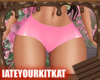 Latex Shorts Pink