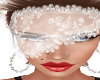 White Lace Mask