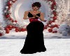Black/Red Gown