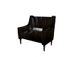dark leather chair