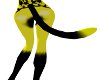 Black/Yellow  Cat tail