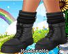 (A) Black Boots