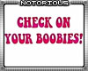 Boobies Sign