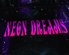 XO- Neon Dreams Sign