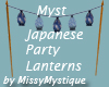 Myst Blue Party Lanterns
