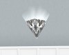 *AE* Diamond wall light