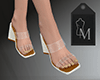 M Clear Sandals