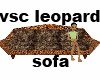 vsc leopard sofa