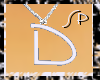 (Sp) D initial necklace