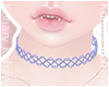 Ko ll Tattoo Choker Blue
