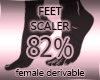 Feet Scaler 82%