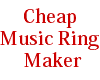 Cheap Music Ring Maker