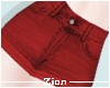 Asian Shorts Red