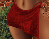 Red Shimmering Skirt