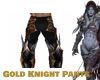 Gold Knight Pants