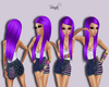{P}Purple Hair