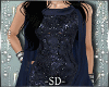 [S]Violet Shimmer Dress