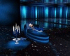Blue Romantic Sofa