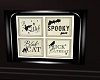 Halloween picture frame