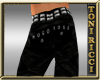 *TR*Muscle Black Pants